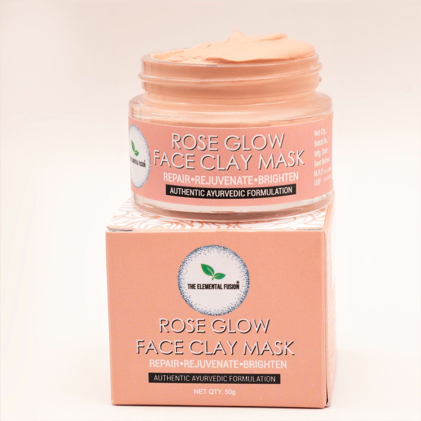 Rose Glow Face Clay Mask