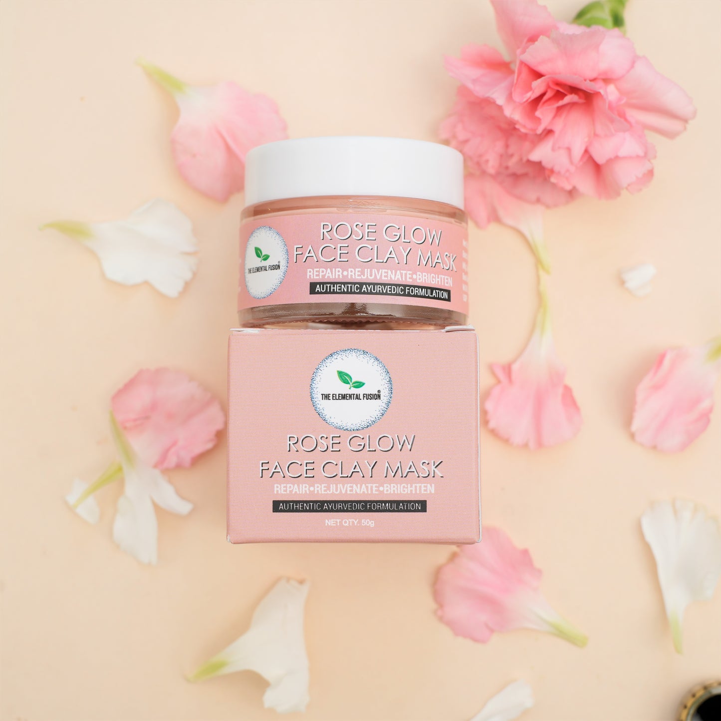 Rose Glow Face Clay Mask