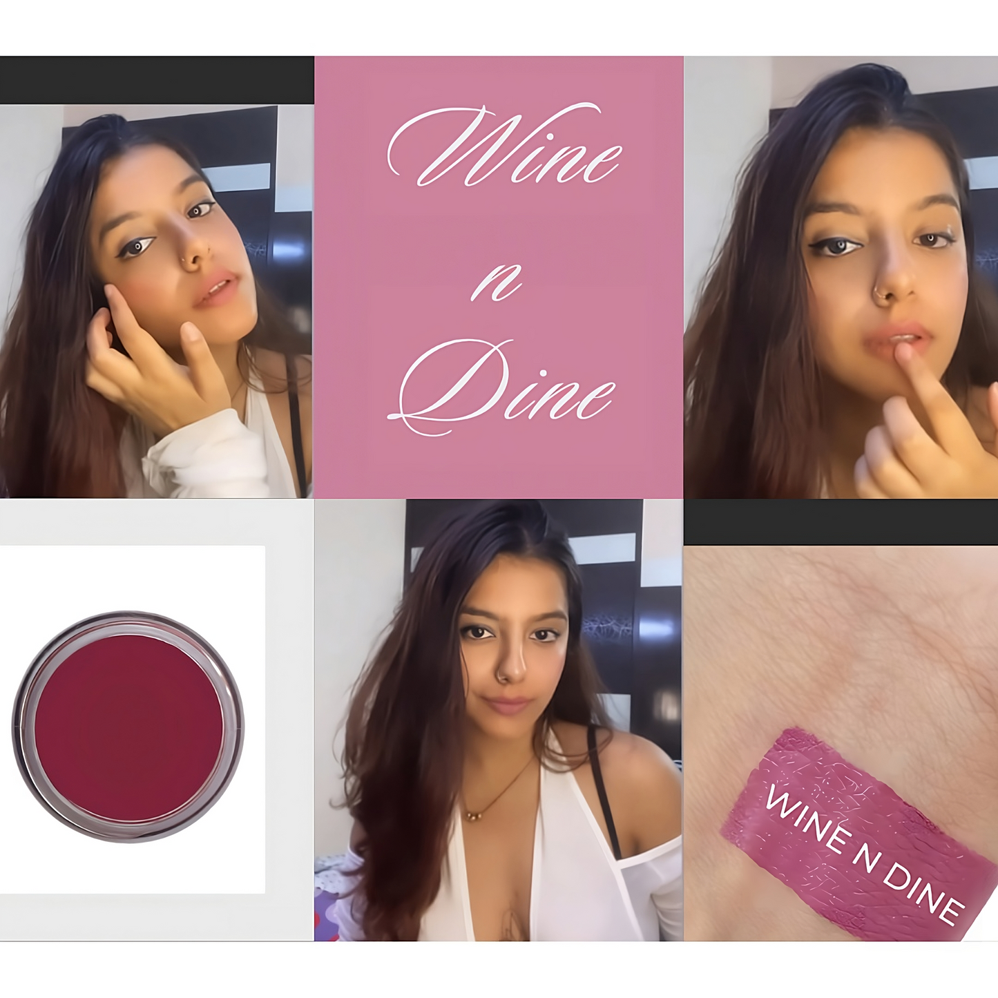 Wine N Dine Lip & Cheek Tint