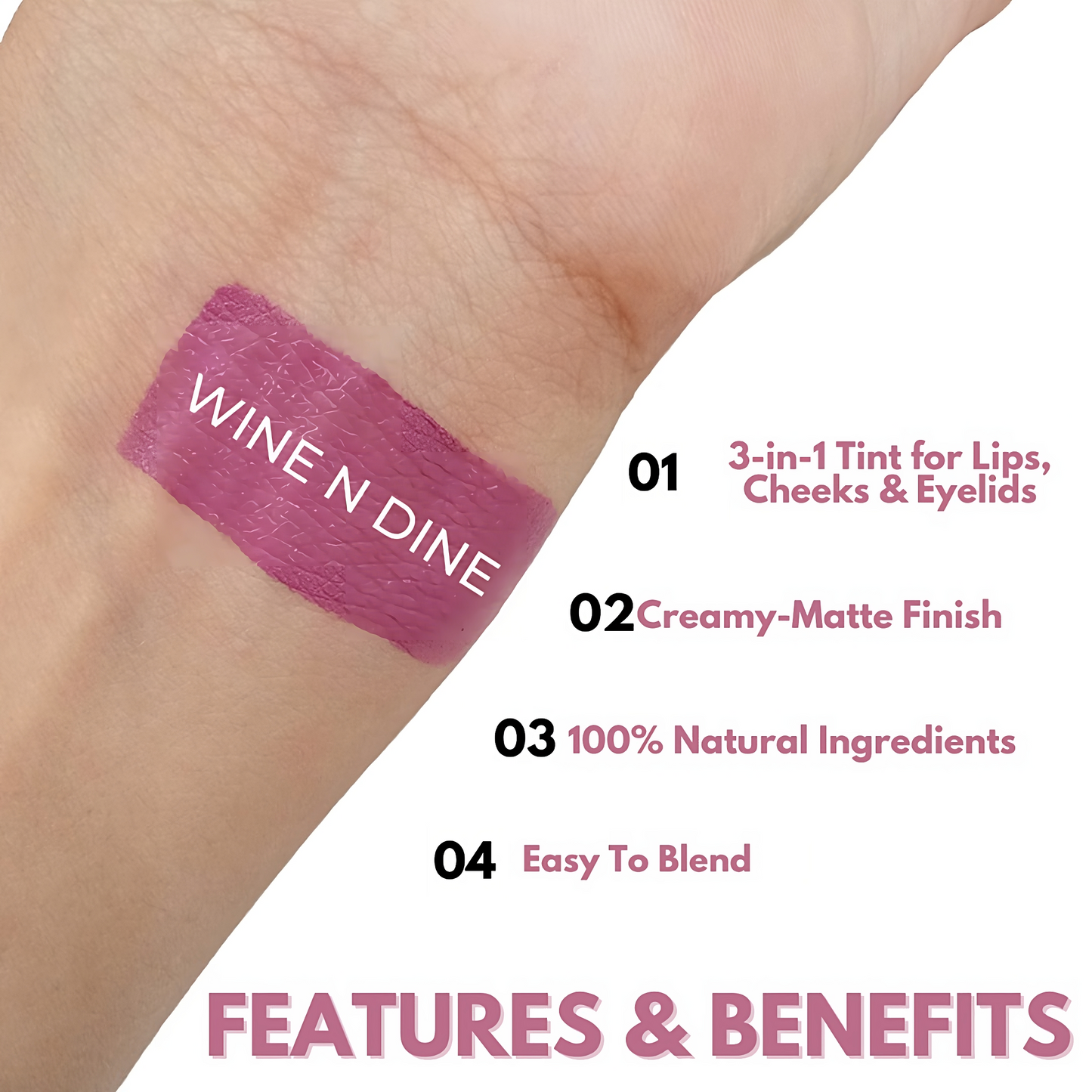 Wine N Dine Lip & Cheek Tint